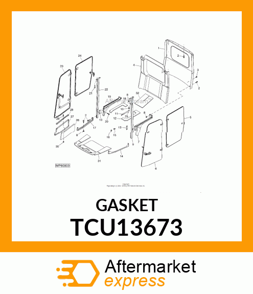 GASKET TCU13673