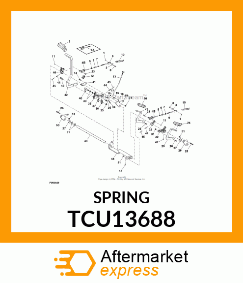 SPRING, EXTENSION TCU13688