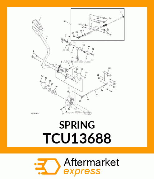 SPRING, EXTENSION TCU13688