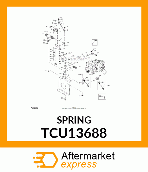 SPRING, EXTENSION TCU13688