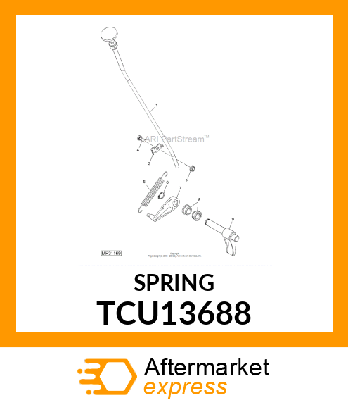 SPRING, EXTENSION TCU13688