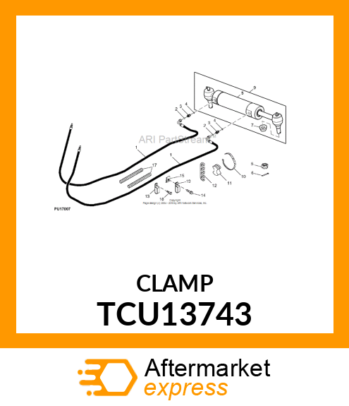 CLAMP TCU13743