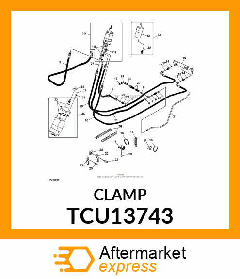 CLAMP TCU13743