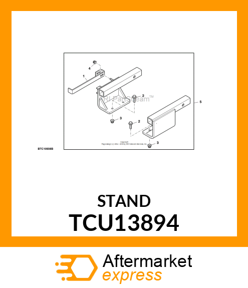 STAND, ATTACHMENT # TCU13894