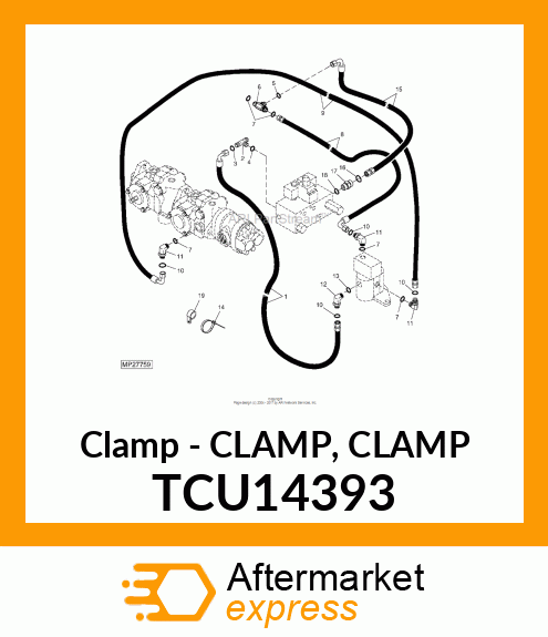 Clamp TCU14393