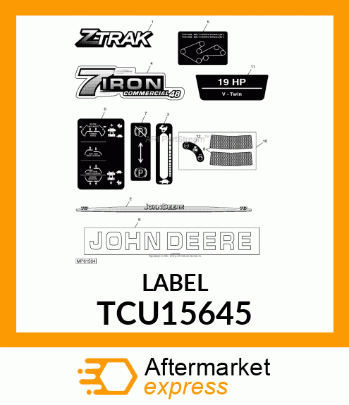 Label TCU15645