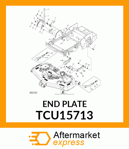 End Plate TCU15713