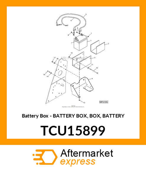 Battery Box TCU15899