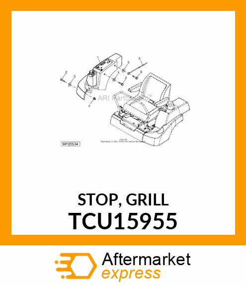 STOP, GRILL TCU15955