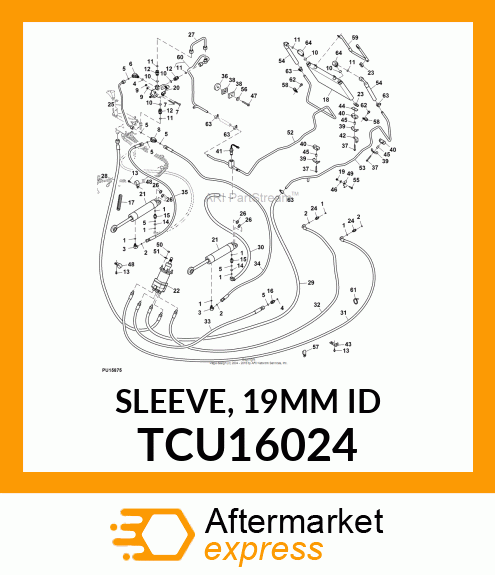 SLEEVE, 19MM ID TCU16024