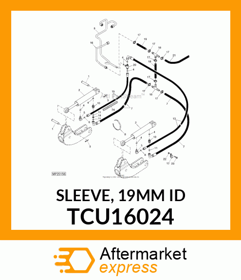 SLEEVE, 19MM ID TCU16024