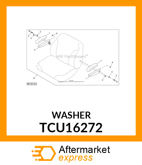 WASHER TCU16272