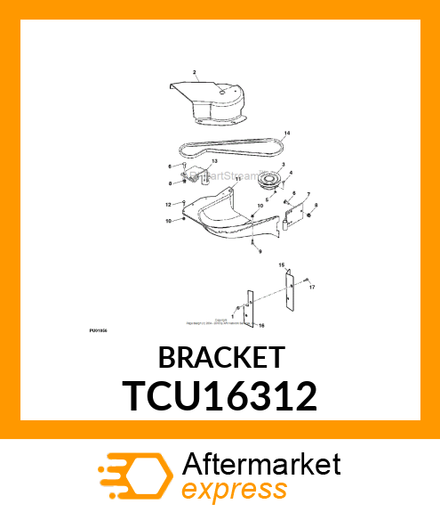 BRACKET TCU16312