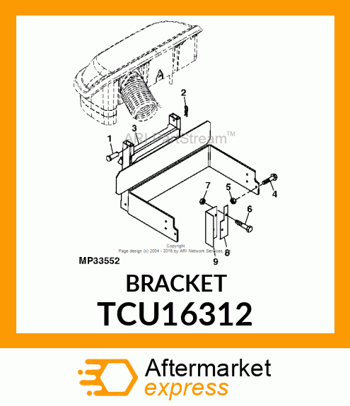 BRACKET TCU16312