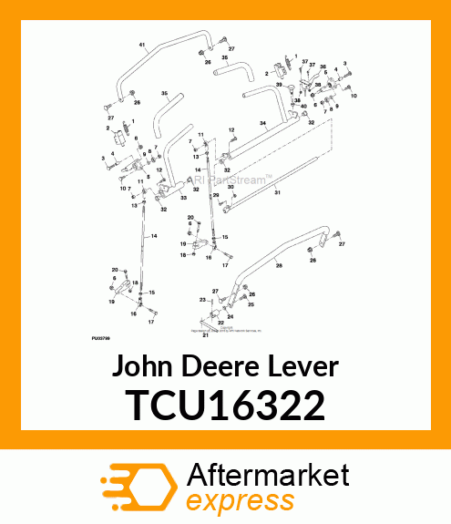 LEVER, PUMP TCU16322