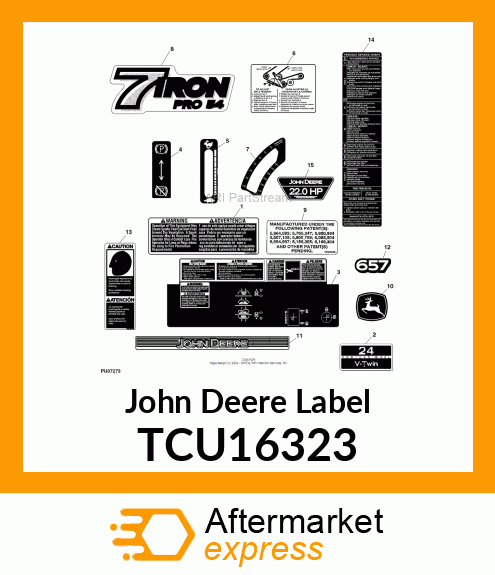 LABEL TCU16323