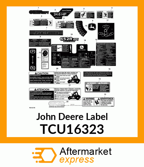 LABEL TCU16323