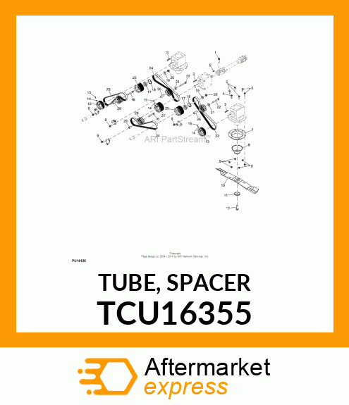 TUBE, SPACER TCU16355