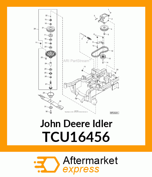 IDLER, DRIVE TCU16456