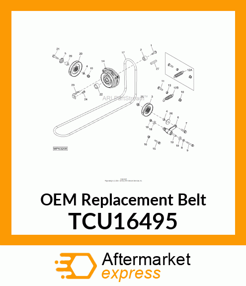 Belt TCU16495