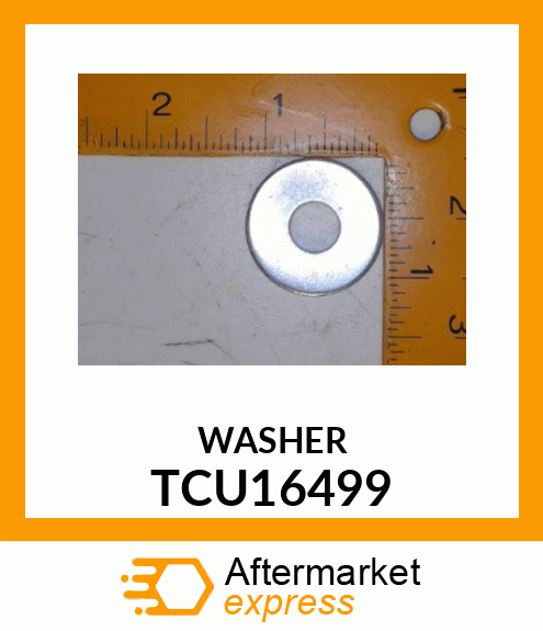 WASHER, FLAT WASHER TCU16499