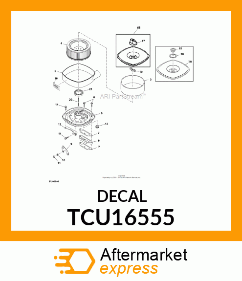 LABEL, 27HP TCU16555