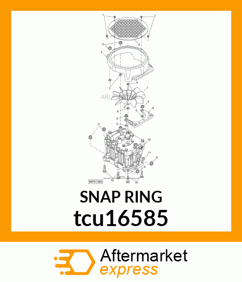 SNAP RING tcu16585