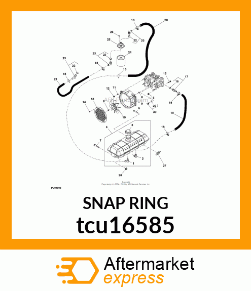 SNAP RING tcu16585