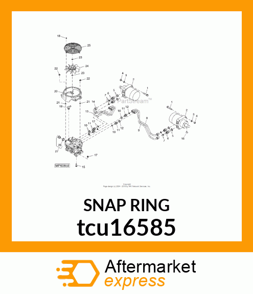 SNAP RING tcu16585