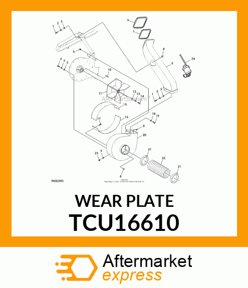 WEAR PLATE TCU16610