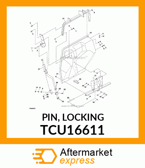 PIN, LOCKING TCU16611