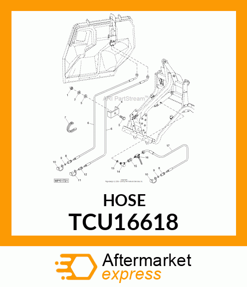 HOSE TCU16618