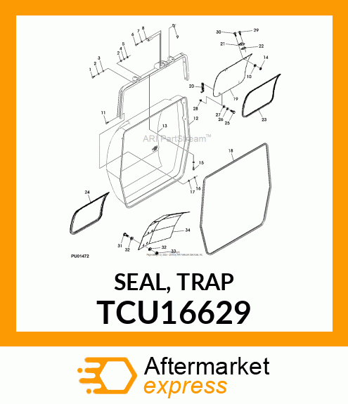 SEAL, TRAP TCU16629