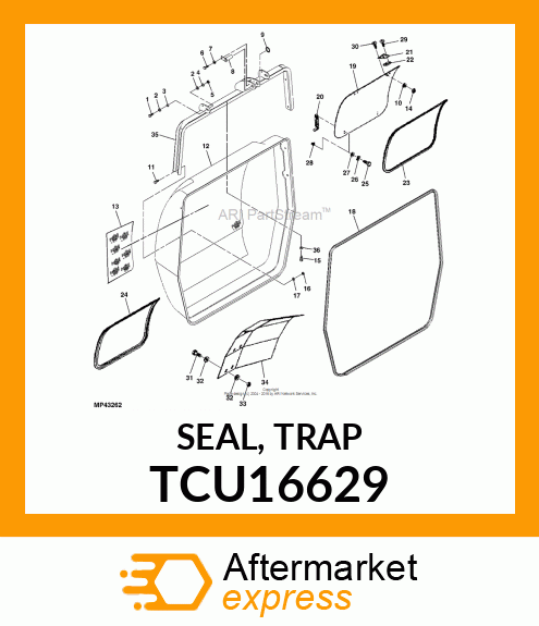 SEAL, TRAP TCU16629