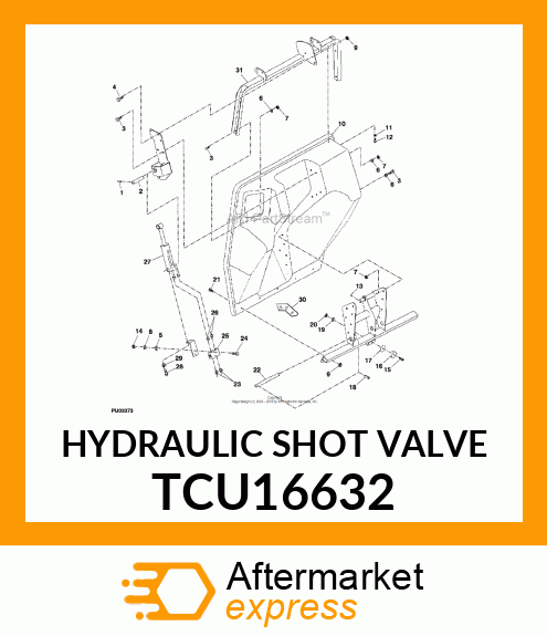 HYDRAULIC SHOT VALVE TCU16632