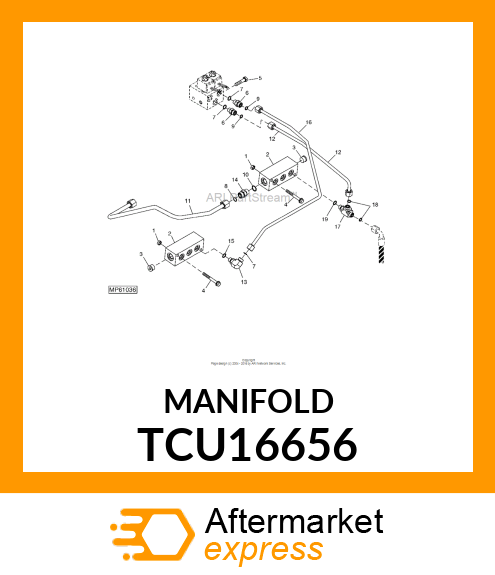 MANIFOLD TCU16656