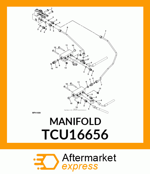 MANIFOLD TCU16656