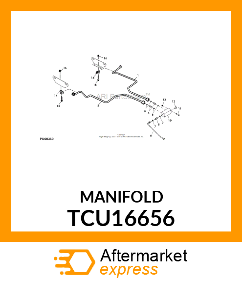 MANIFOLD TCU16656