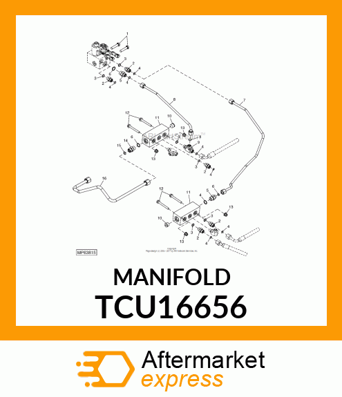 MANIFOLD TCU16656