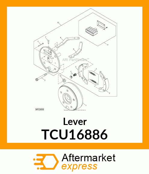 Lever TCU16886