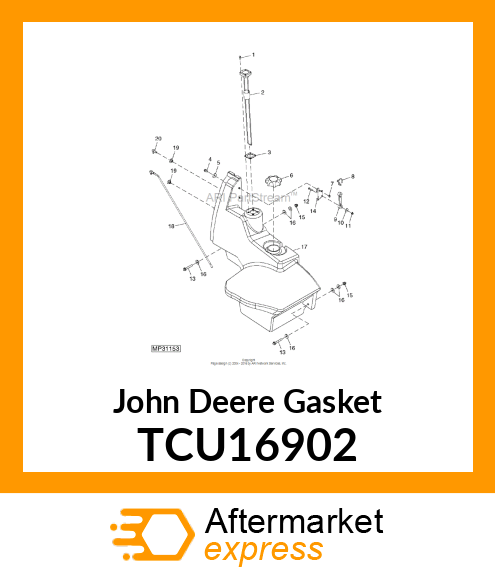 GASKET, FUEL GAUGE TCU16902