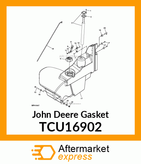 GASKET, FUEL GAUGE TCU16902