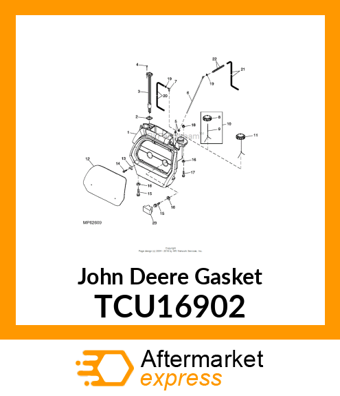 GASKET, FUEL GAUGE TCU16902