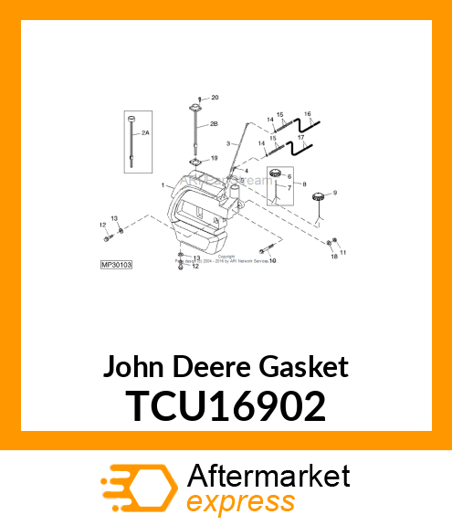 GASKET, FUEL GAUGE TCU16902