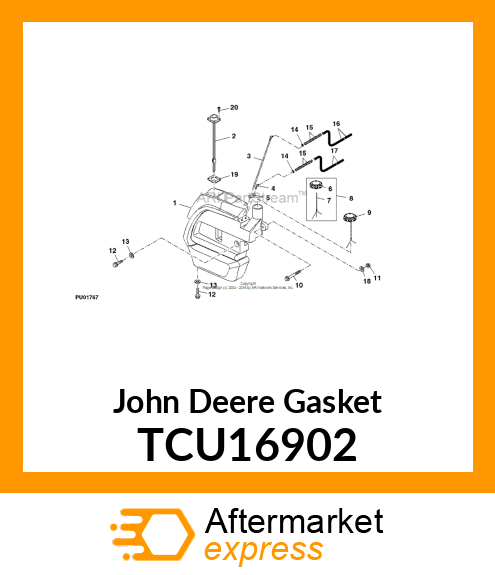 GASKET, FUEL GAUGE TCU16902