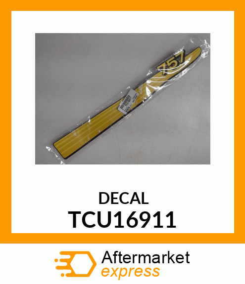 LABEL, 757 BUMPER STRIPE RIGHT TCU16911