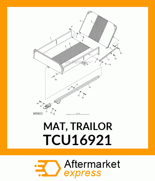 MAT, TRAILOR TCU16921