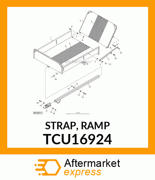 STRAP, RAMP TCU16924