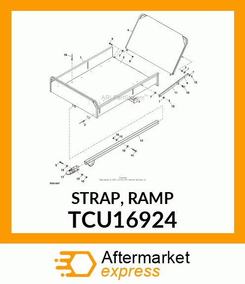 STRAP, RAMP TCU16924