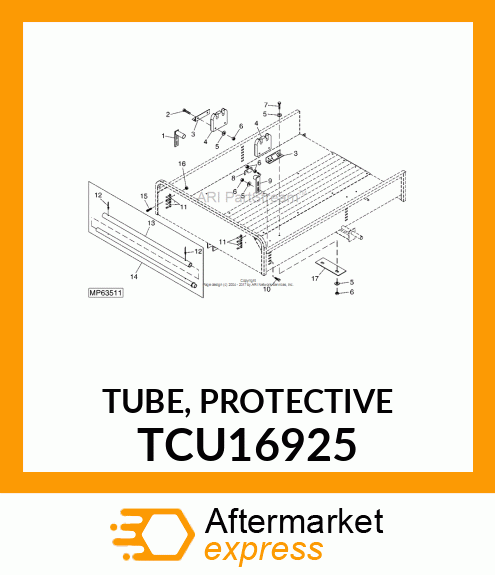 TUBE, PROTECTIVE TCU16925